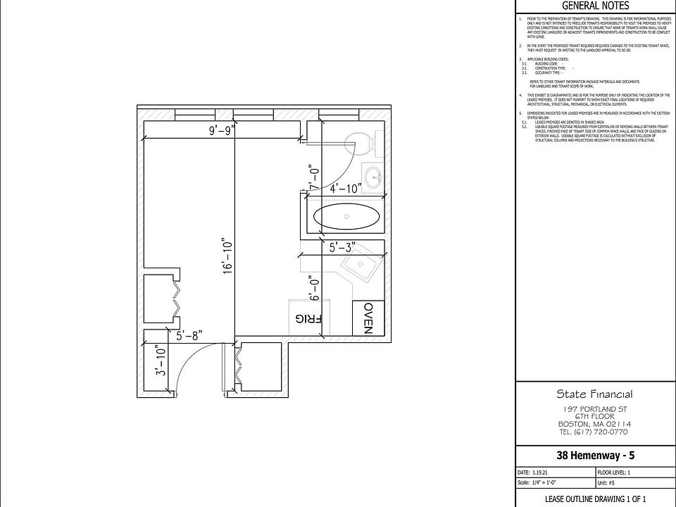 1st image of 38 Hemenway St APT 5