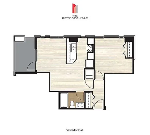 Floor plan Salvador Dali 1