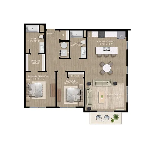 Floor plan Clara