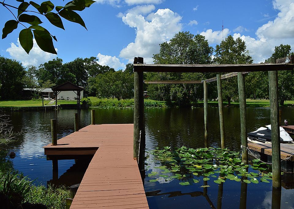 Boat slip and dock