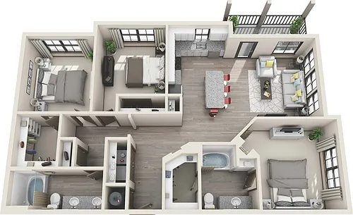 Floor plan C1