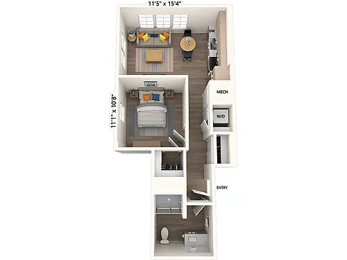 Floor plan A1-Scheme III