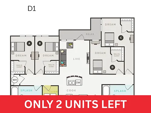 Floor plan D1