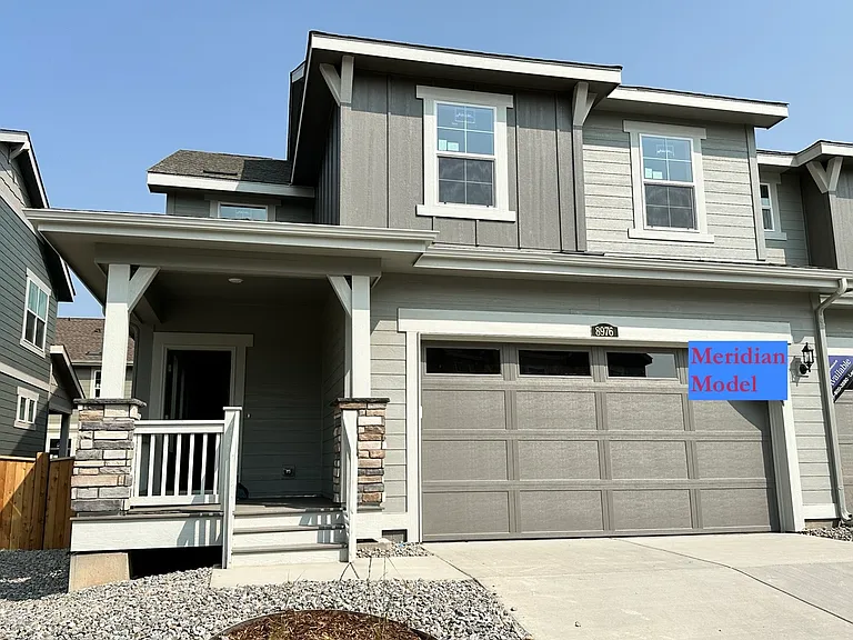 Entrance with Drive Way, 2 car garage