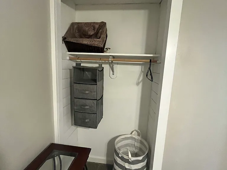 Bedroom 2 closet (staged)
