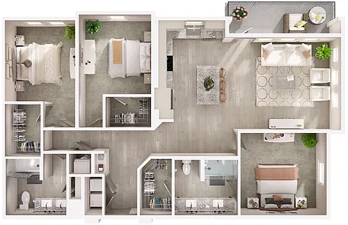 Floor plan C1