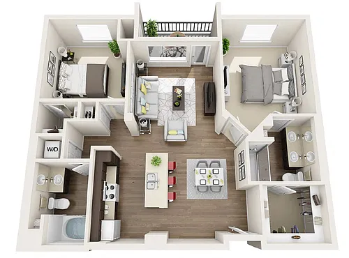 Floor plan B2A