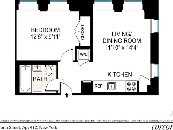 2nd image of 93 Worth St Suite 412