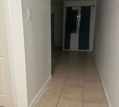 Hallway to Living Area