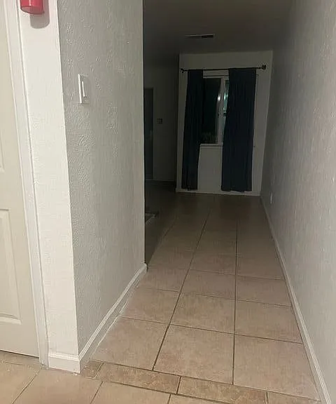 Hallway to Living Area