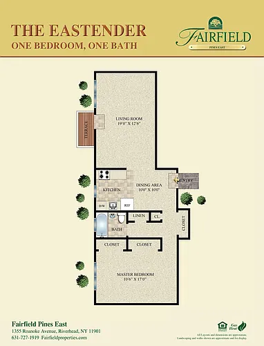 Floor plan The Eastender