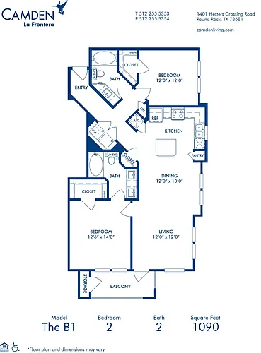 Floor plan B1