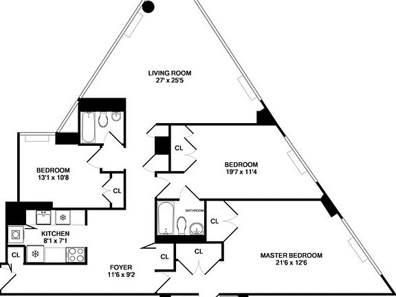 2nd image of 62 W 62nd St APT 7D