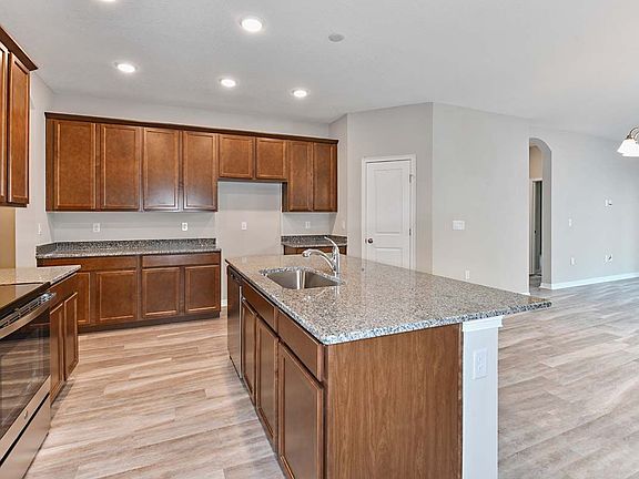 Sandhill home plan new construction home kitchen at BridgeWater by William Ryan Homes Tampa