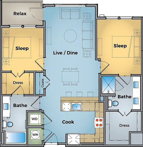 Floor plan C6