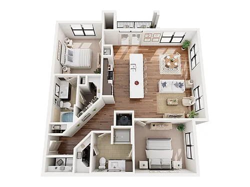 Floor plan B3