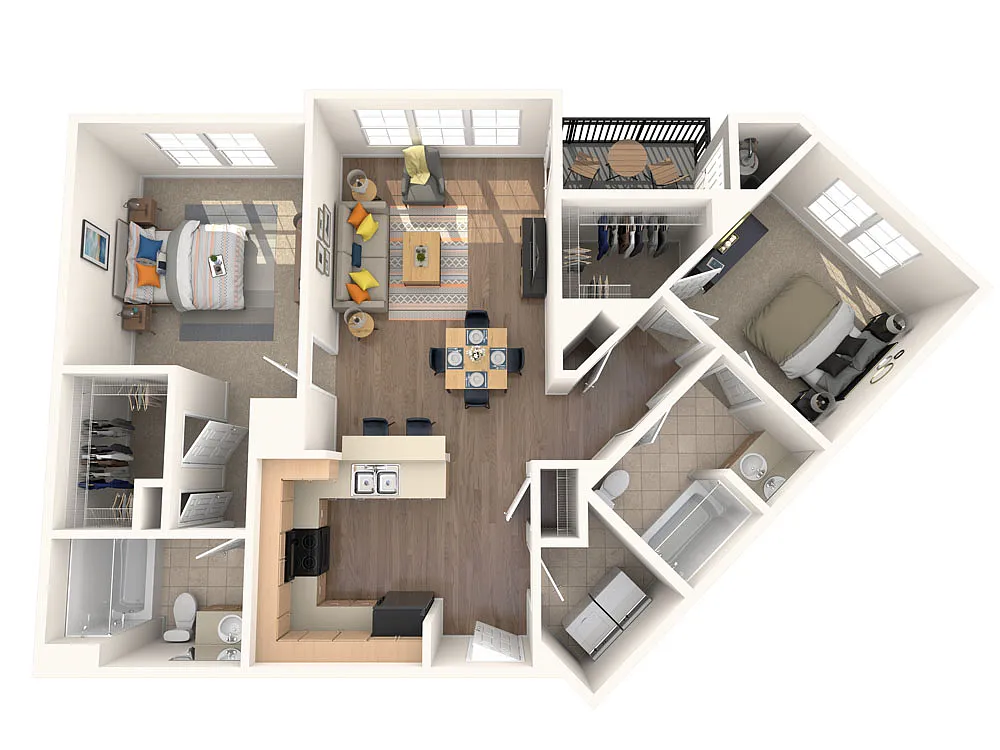 Floor plan Wheelright