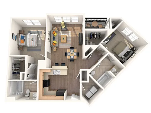 Floor plan Wheelright