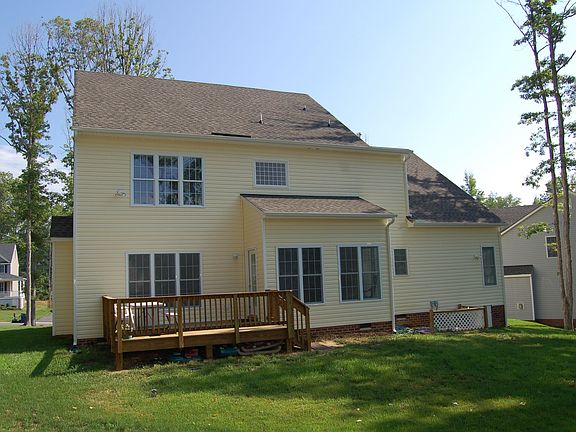 Rear of home
