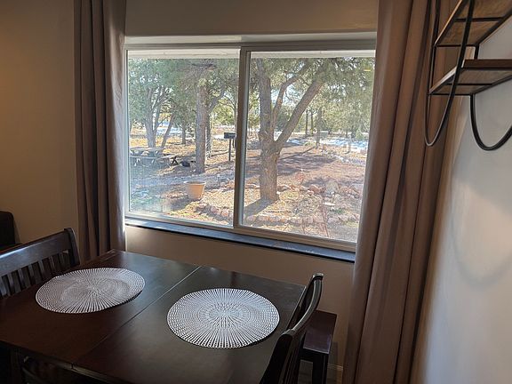 Table has extra leaf for dinner guests