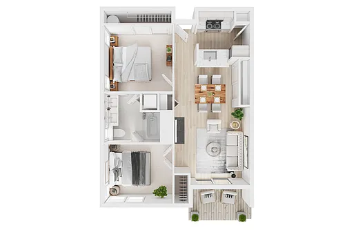 Floor plan 2X1
