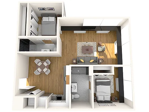Floor plan B8