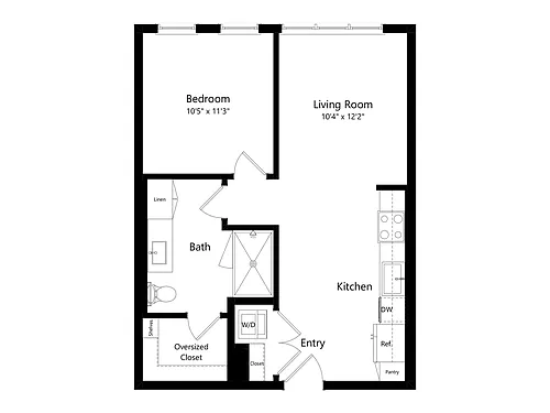 Floor plan A14