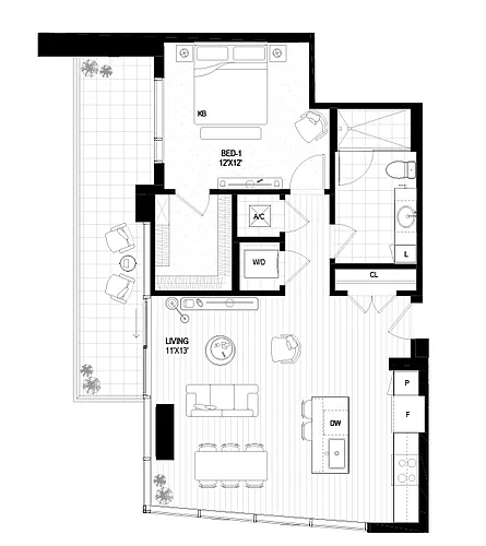 Floor plan A23