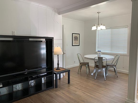 Living room with entertainment center