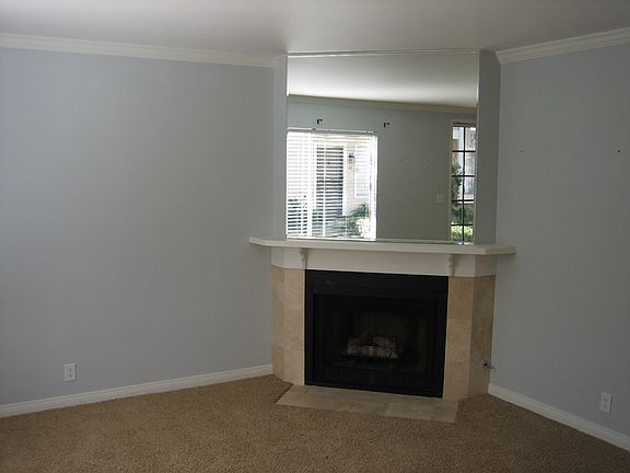 Travertine Fireplace