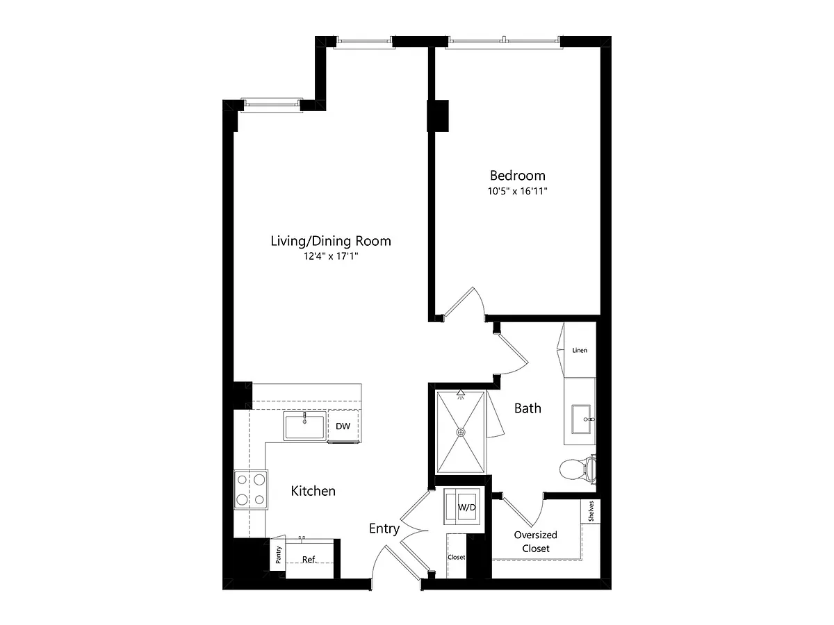 Floor plan A22
