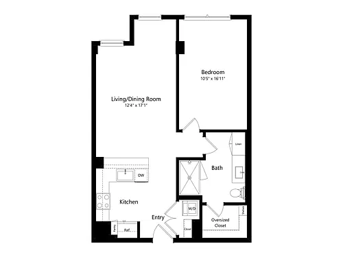 Floor plan A22