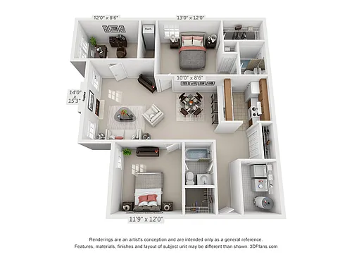 Floor plan Lily (Den)
