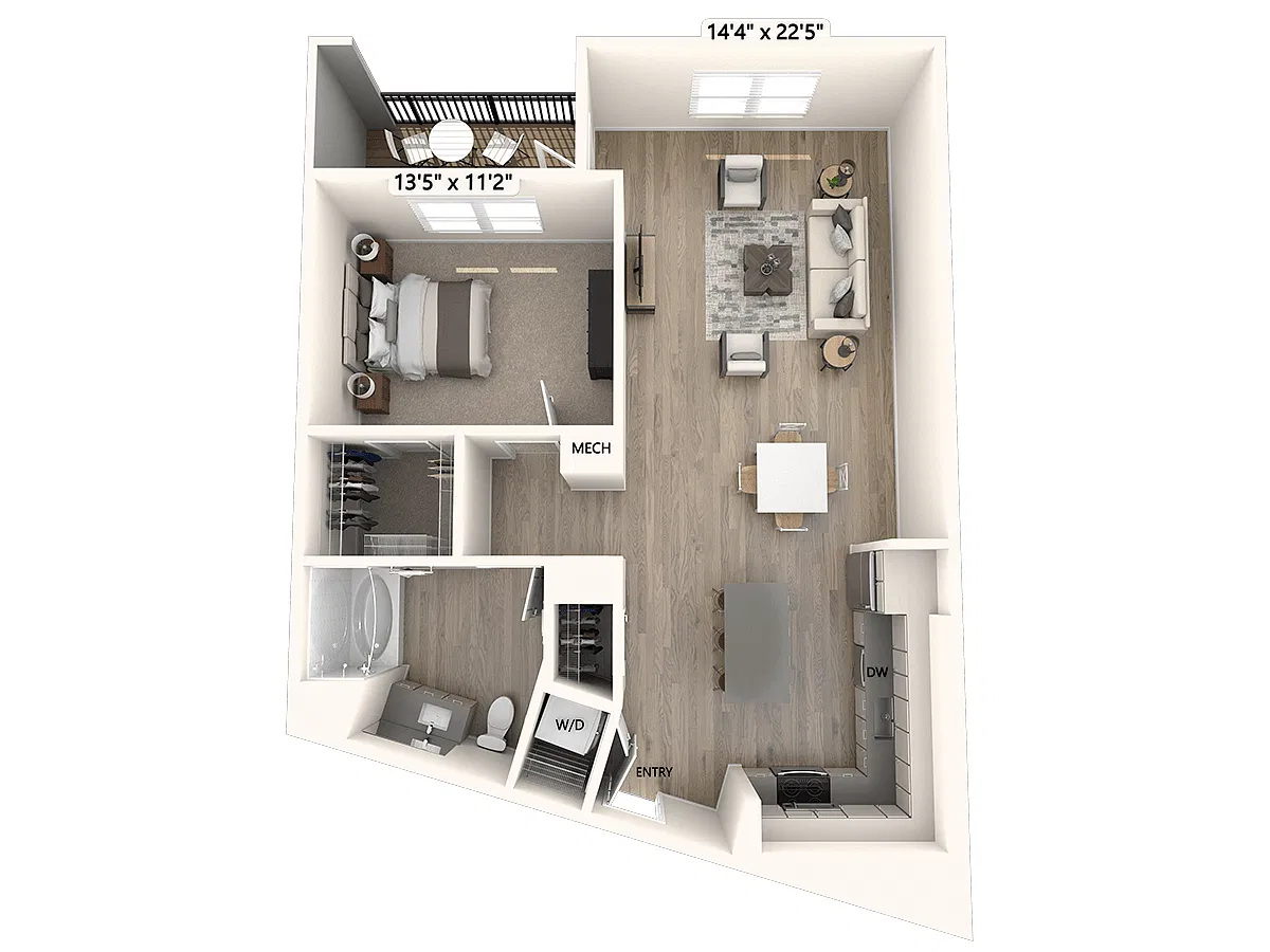 Floor plan A24