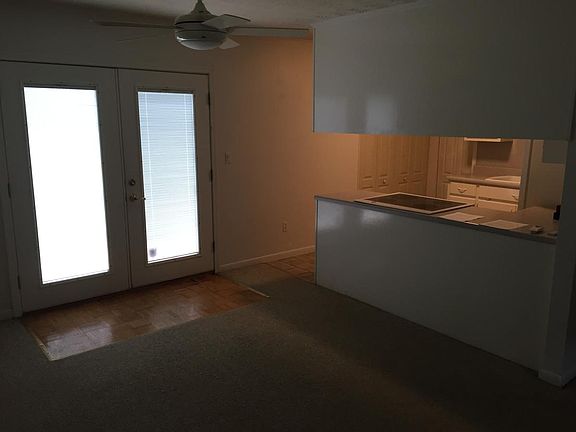 French doors to back patio