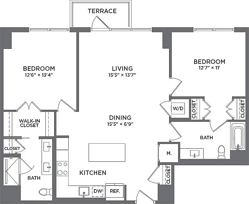 Floor plan B7