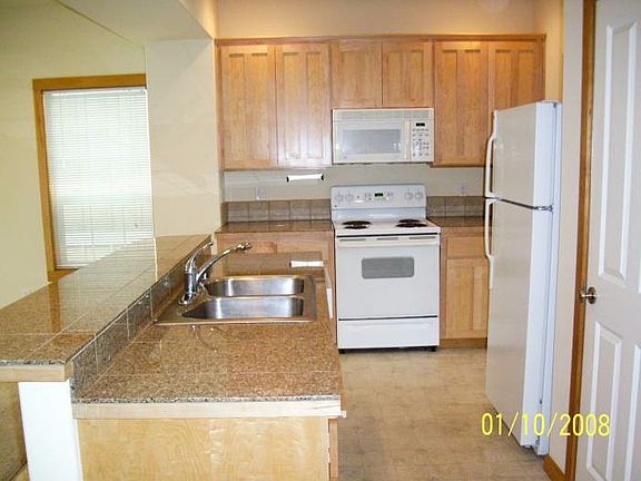 Kitchen with Granite Countertops