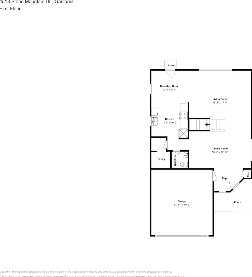4513 Stone Mountain Dr Gastonia, NC 28054 — Photo 2