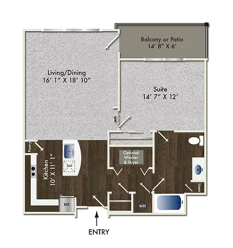 Floor plan Bogart II