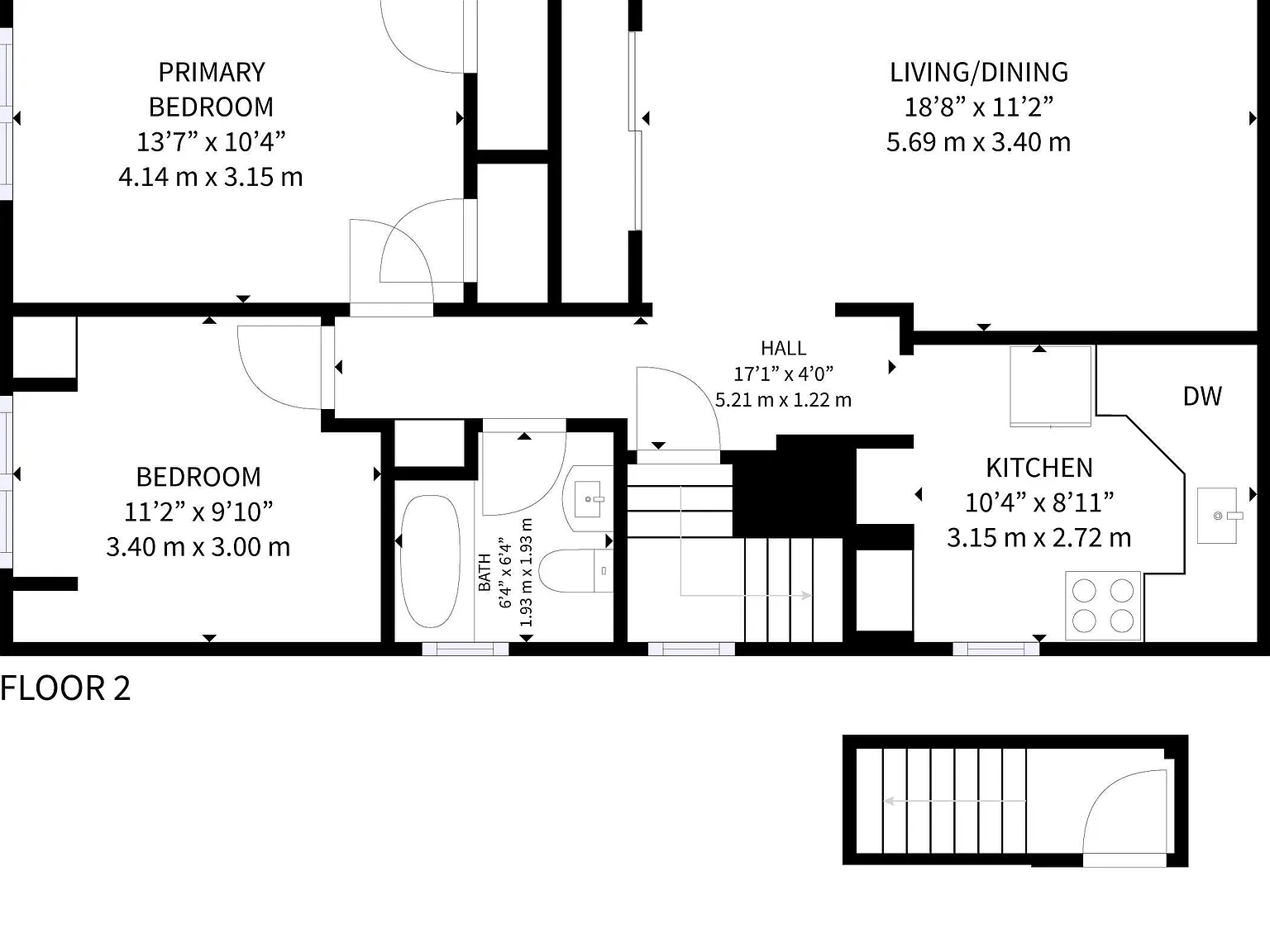 2 bed, $2,300 — Photo 3