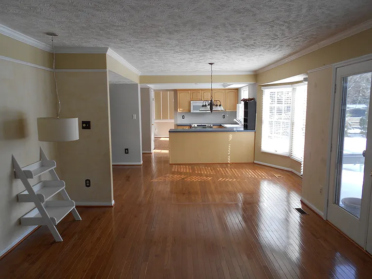 Family Room and Kitchen