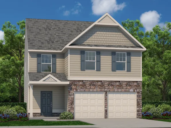 Boxwood Townhome Plan, The Retreat at Browns Ridge