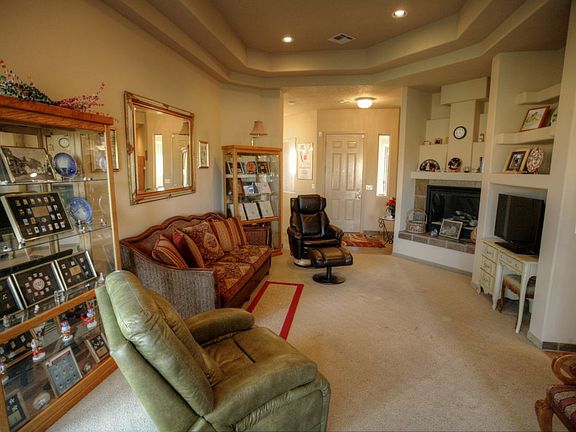 Living rm. with fire place