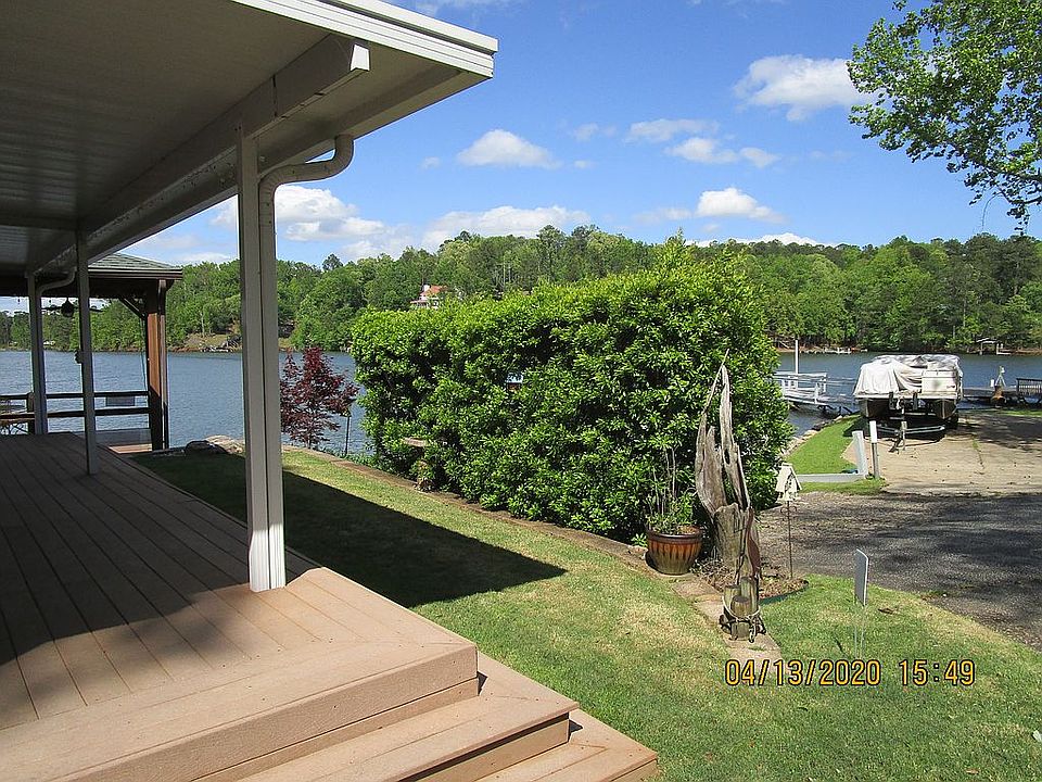 View of yard from street.