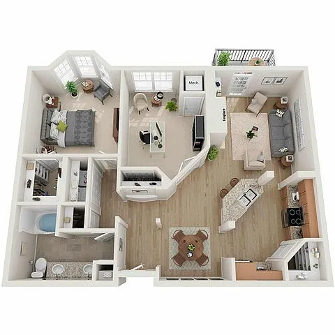 Floor plan Bentley