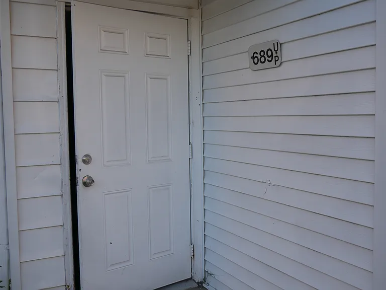Back door entrance