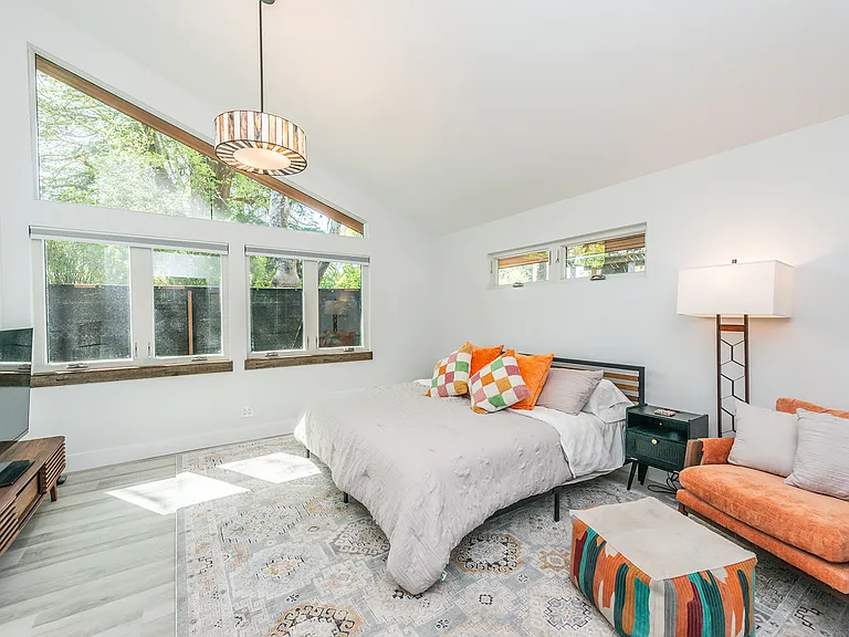 Alternate view of primary bedroom