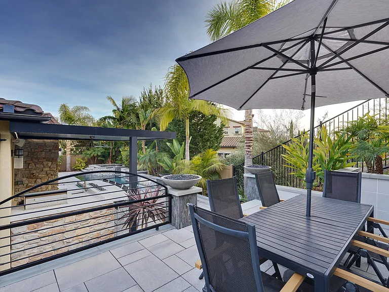 Raised Backyard Patio
