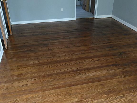 Refinished hardwood floors