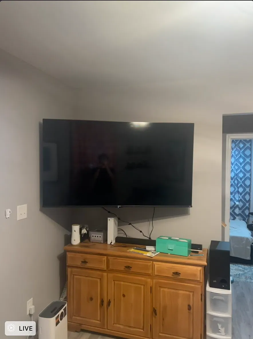 Living room TV - 2209 Bailey Dr